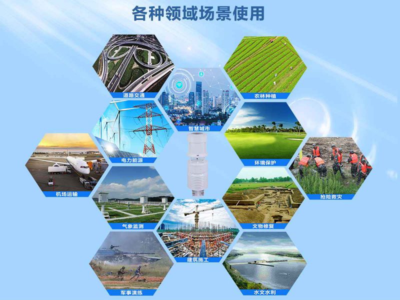HYC-QF1型一体化六要素气象站